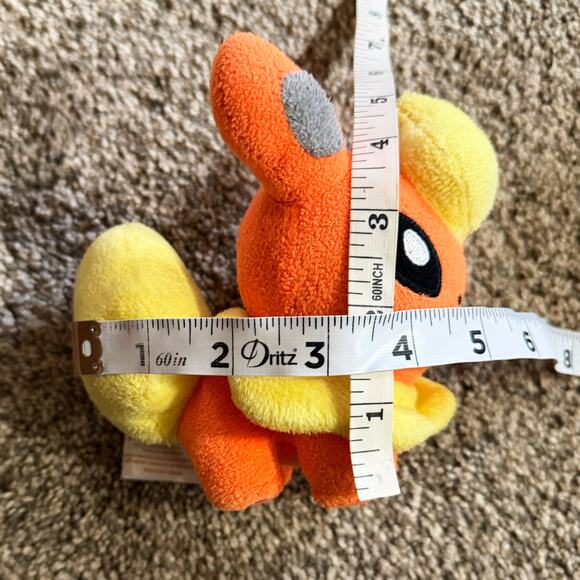 Pokemon 2010 Flareon Pokedoll Plush Pokemon Center - Picture 7 of 7